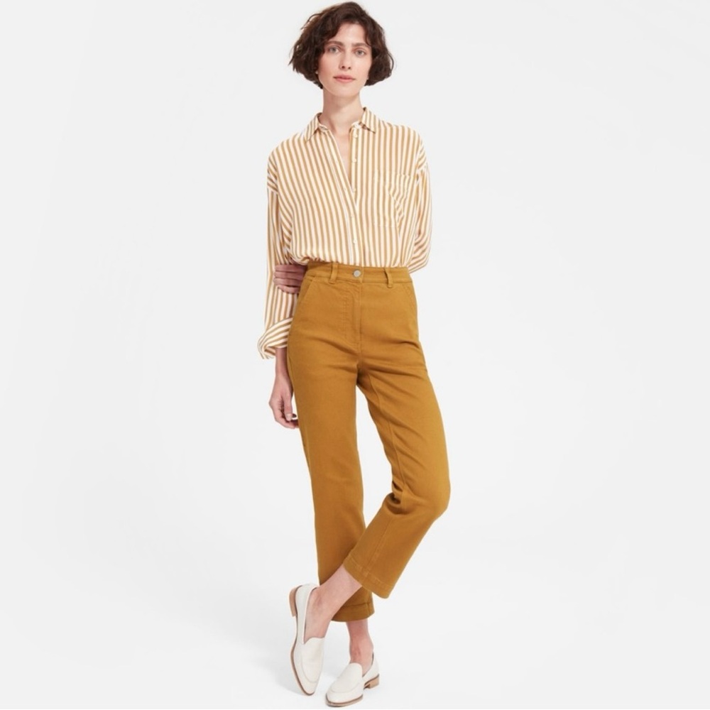 Everlane Cropped Straight Pants